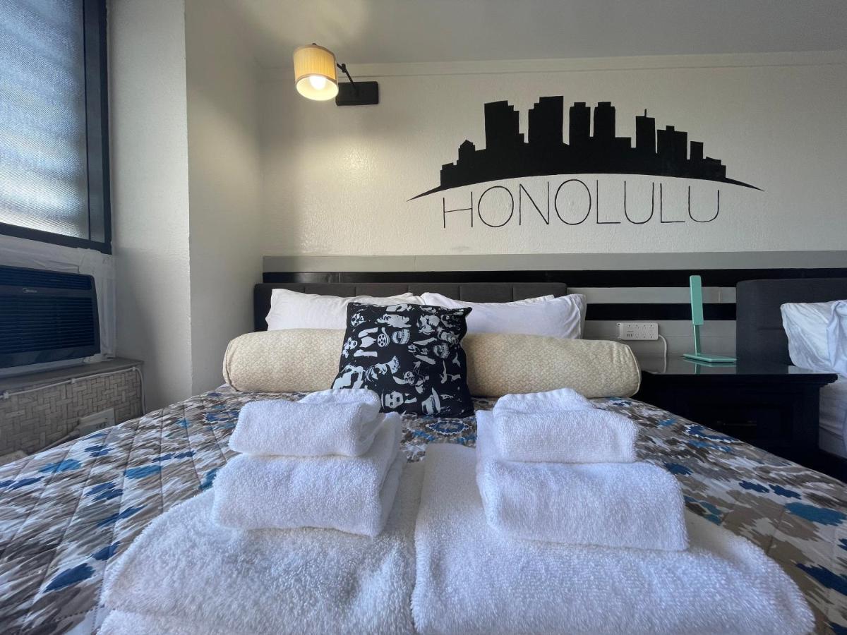 *Rarelayout*2Qn Beds*Great For Groups,Friends,Wakiki Apartment Honolulu Exterior photo